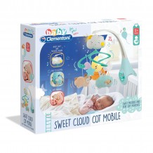 AS Baby Clementoni Skydreams -Sweet Cloud Cot Mobile Βρεφικό Περιστρεφόμενο Πολύχρωμο 0+Μ As.17279 image - AS Baby Clementoni Skydreams -Sweet Cloud Cot Mobile Βρεφικό Περιστρεφόμενο Πολύχρωμο 0+Μ As.17279
