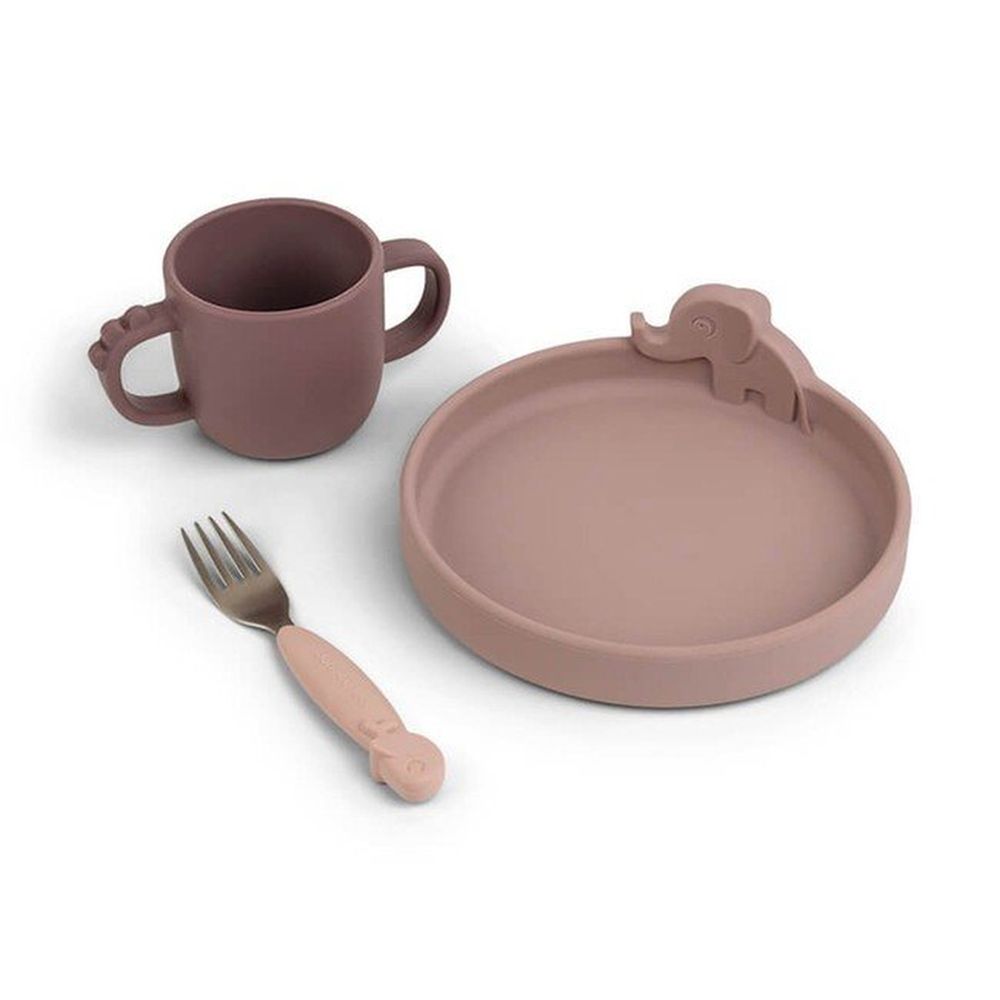 image ΣΕΤ ΦΑΓΗΤΟΥ PEEKABOO DINNER SET DEER FRIENDS- POWDER