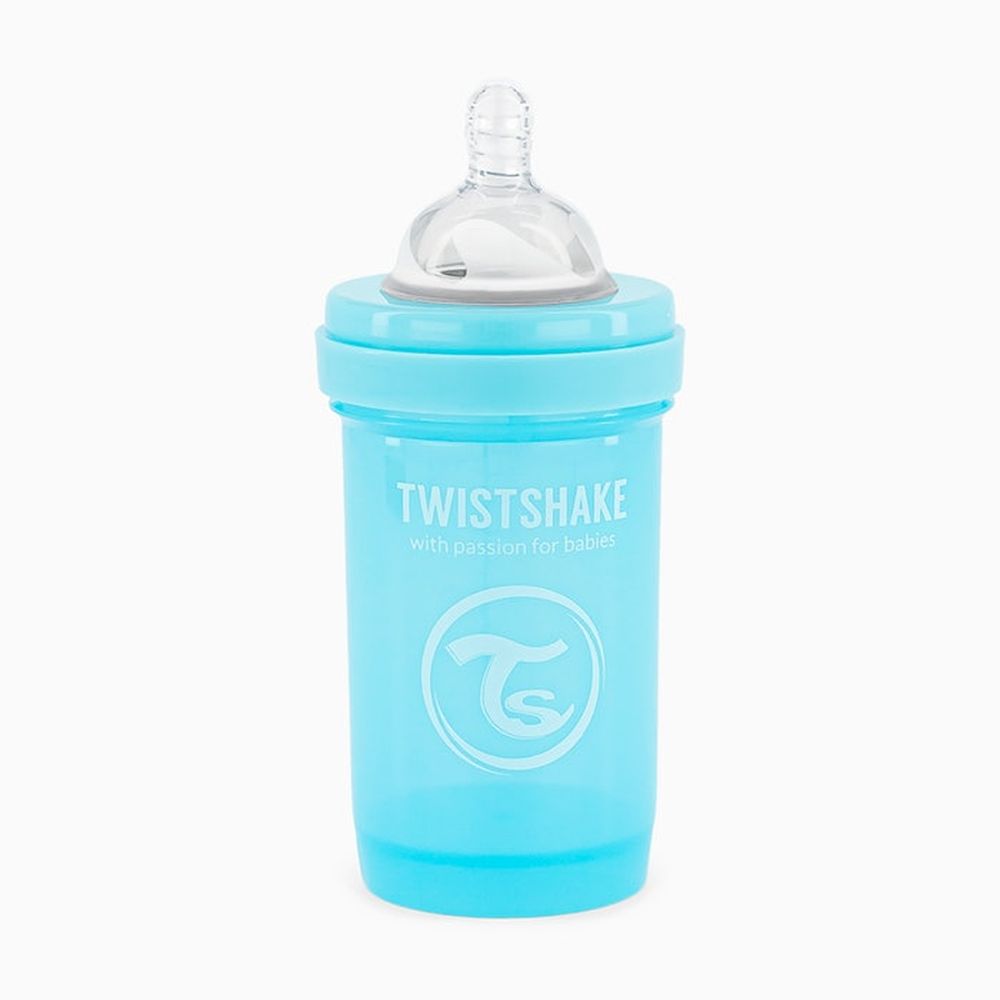 image - Twistshake Μπιμπερό Κατά Των Κολικών 180ml Pastel Blue 