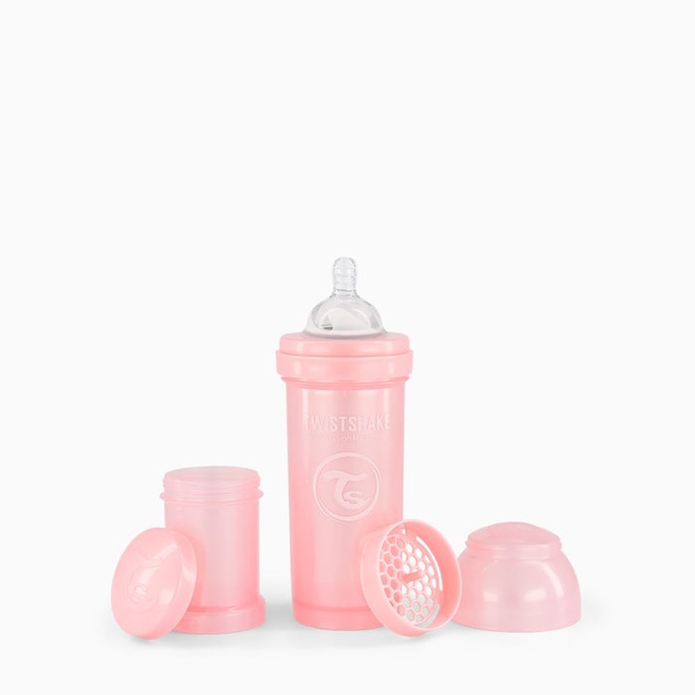 image - Twistshake Μπιμπερό Κατά Των Κολικών 260ml Pastel Pink 