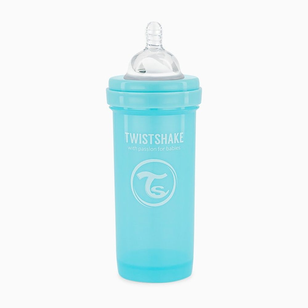 image - Twistshake Μπιμπερό Κατά Των Κολικών 260ml Pastel Blue 