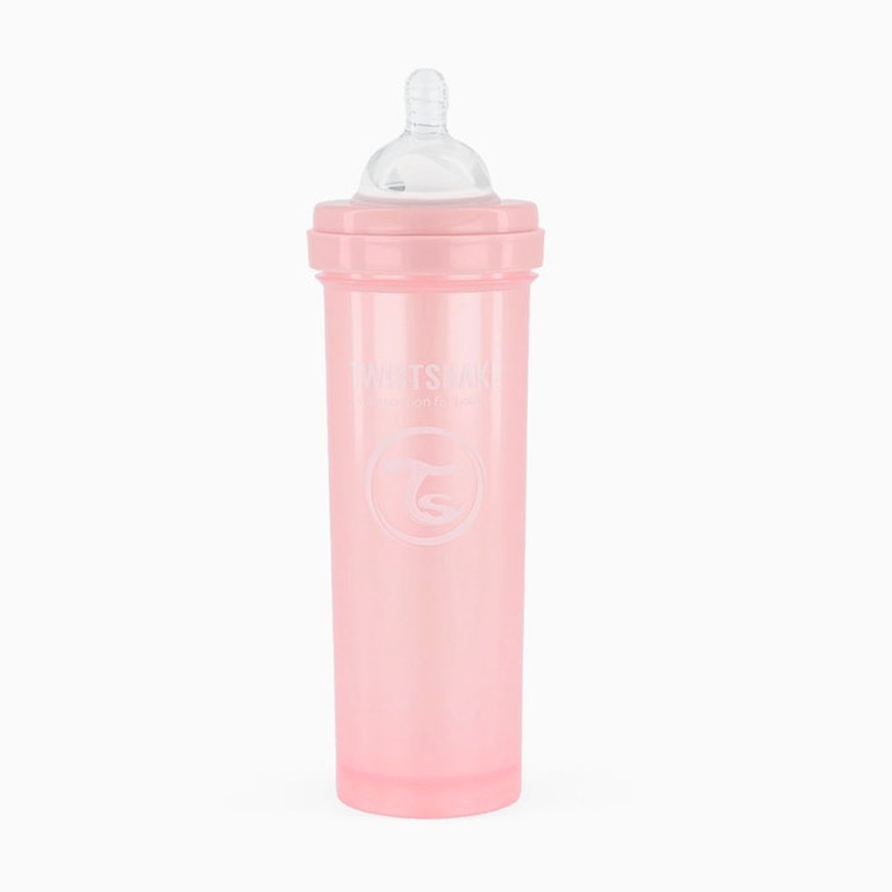 image - Twistshake Μπιμπερό Κατά Των Κολικών 330ml Pastel Pink 