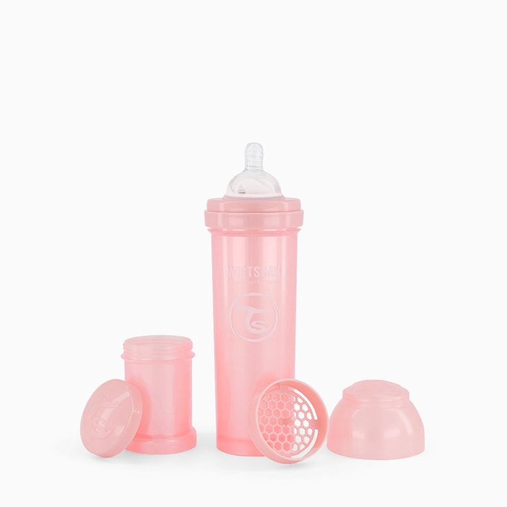 image - Twistshake Μπιμπερό Κατά Των Κολικών 330ml Pastel Pink 