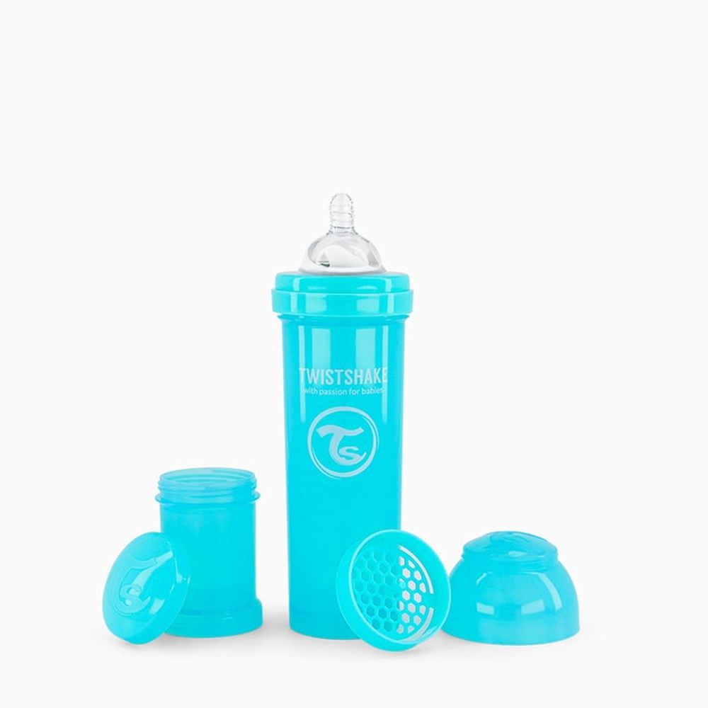 image - Twistshake Μπιμπερό Κατά Των Κολικών 330ml Pastel Blue 