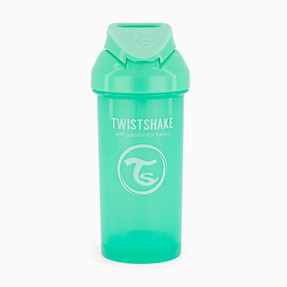 image - Twistshake Κύπελλο Straw Cup 360ml 6+Μηνών Pastel Green 