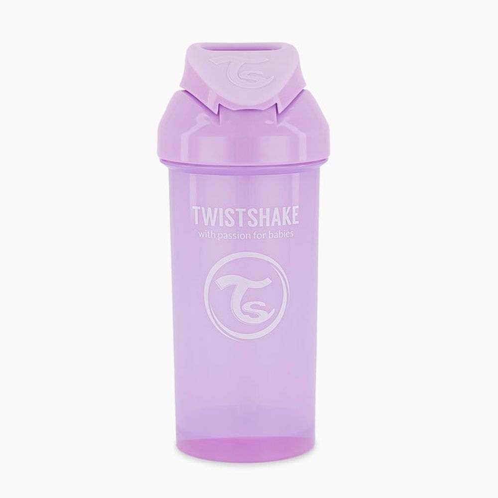 image - Twistshake Κύπελλο Straw Cup 360ml 6+Μηνών Pastel Purple 