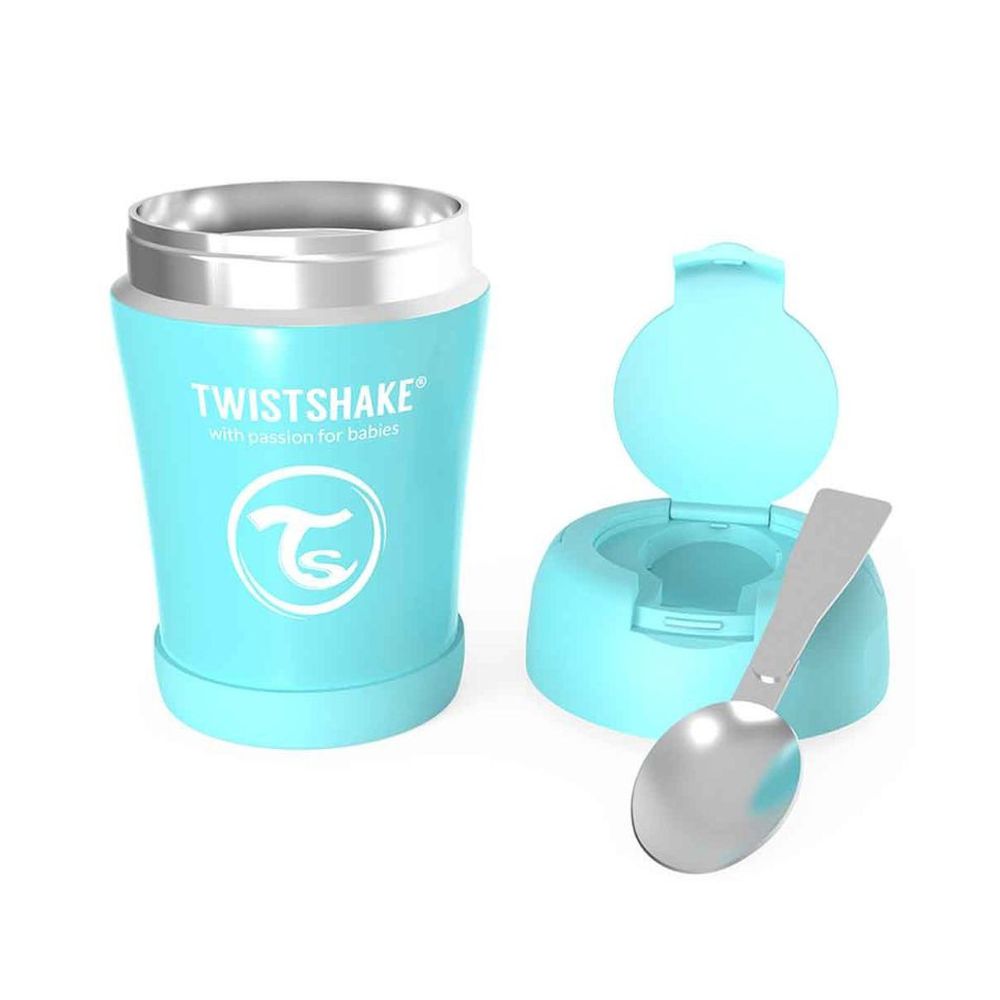 image Twistshake Ισοθερμικό Δοχείο Φαγητού 350 ml Pastel Blue