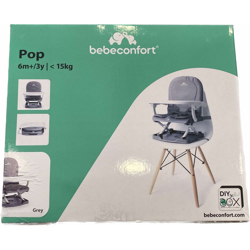 image Bebe Confort Κάθισμα Φαγητού Για Καρέκλα Γκρι 6+Μ UP4-BT901-02