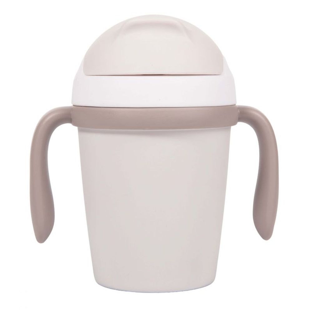 image B-Drinking cup CPLA Biodegradable Grey