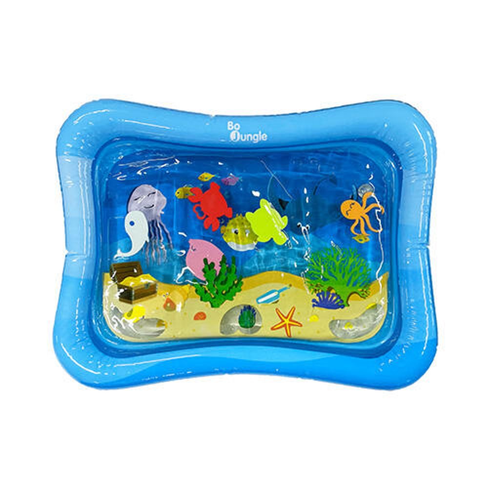 Επιλογή - Bo Jungle Watermat Sea Friends Βρεφικό Φουσκωτό Εκπαιδευτικό Στρωματάκι Νερού Μπλε 0+Μ B.900720