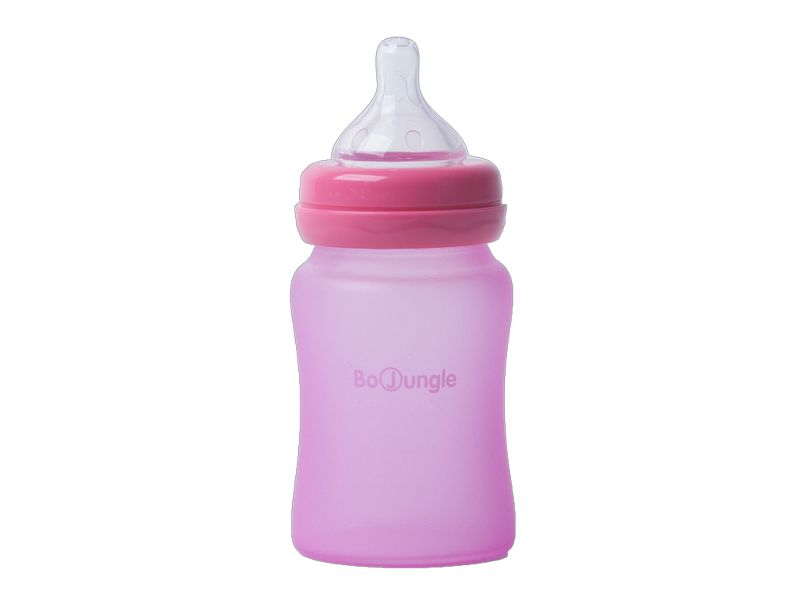 Επιλογή - Bo Jungle Thermo Bottle Γυάλινο Μπιμπερό 150ml Ροζ 0+M B.595010.PINK