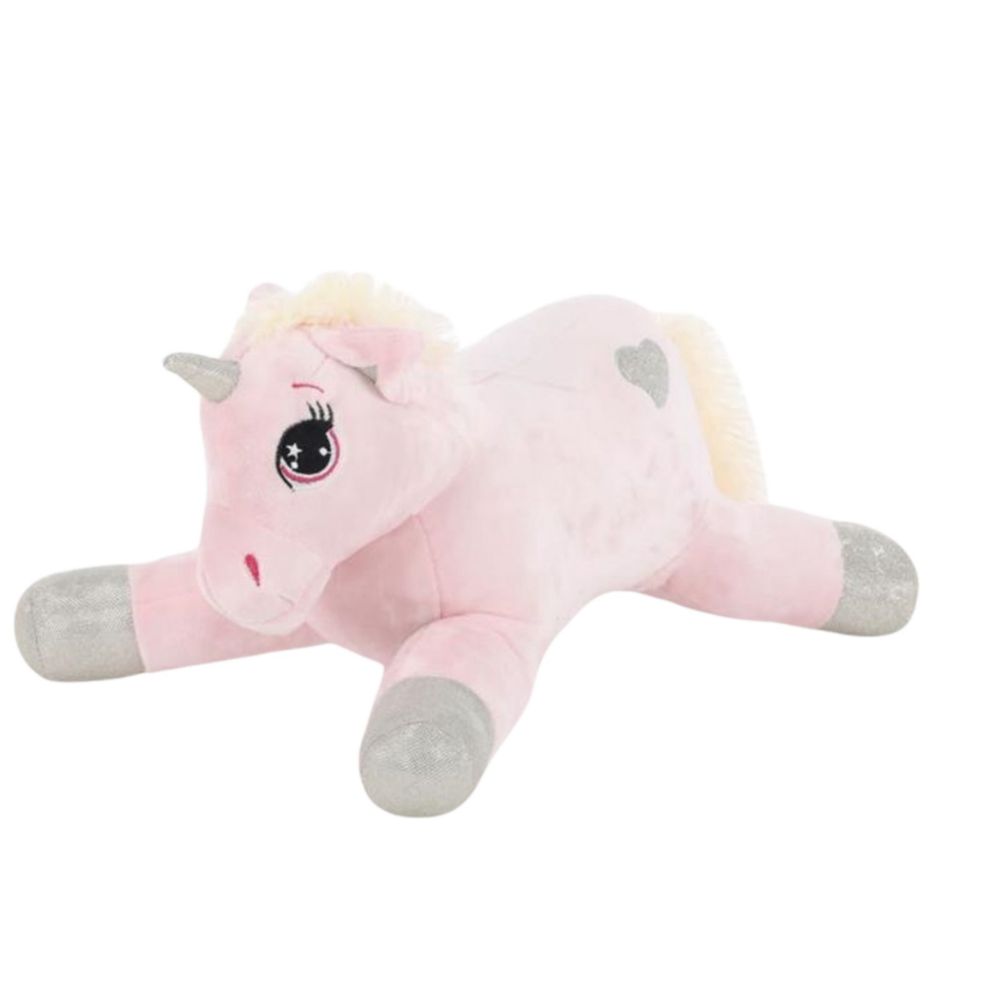 image - Just Baby Unicorn Soft Toy Powder Pink 
