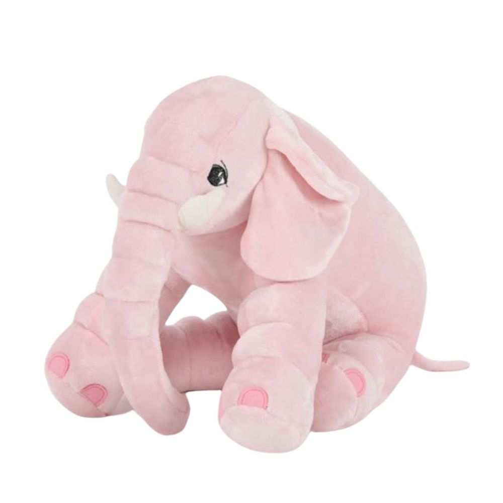 image - Just Baby Elephant Soft Toy Powder Pink 