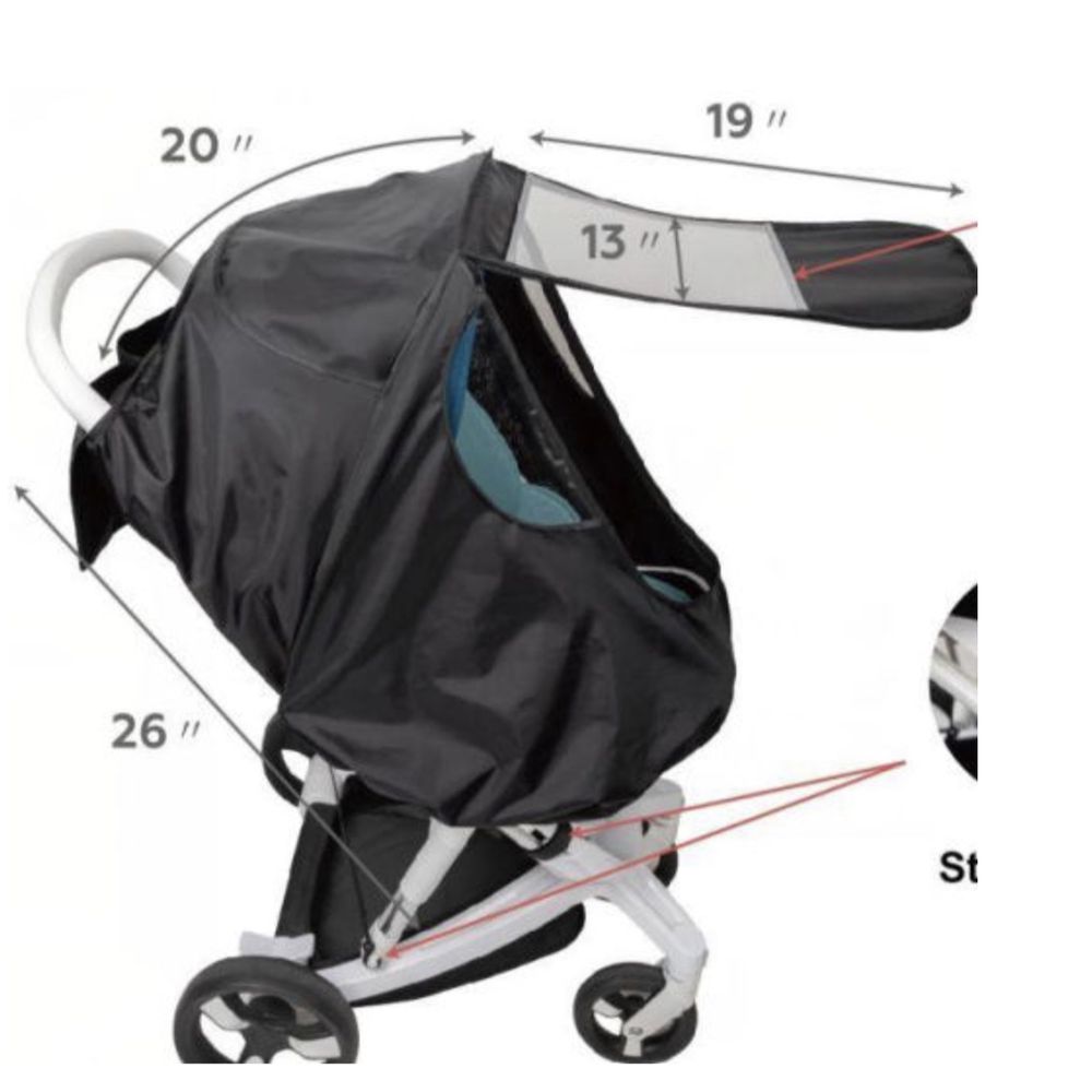 image - Rain Cover Box for Strollers 