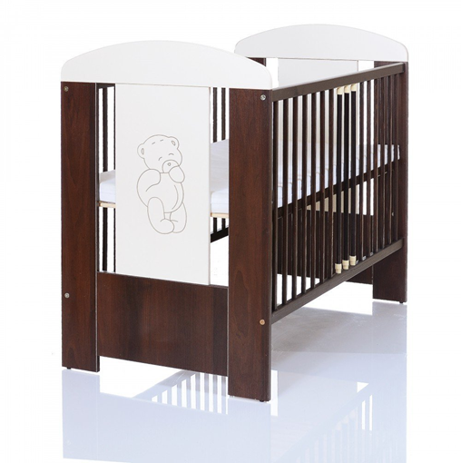 image - Just Baby Baby Cot with Drawer Lucky Brown 