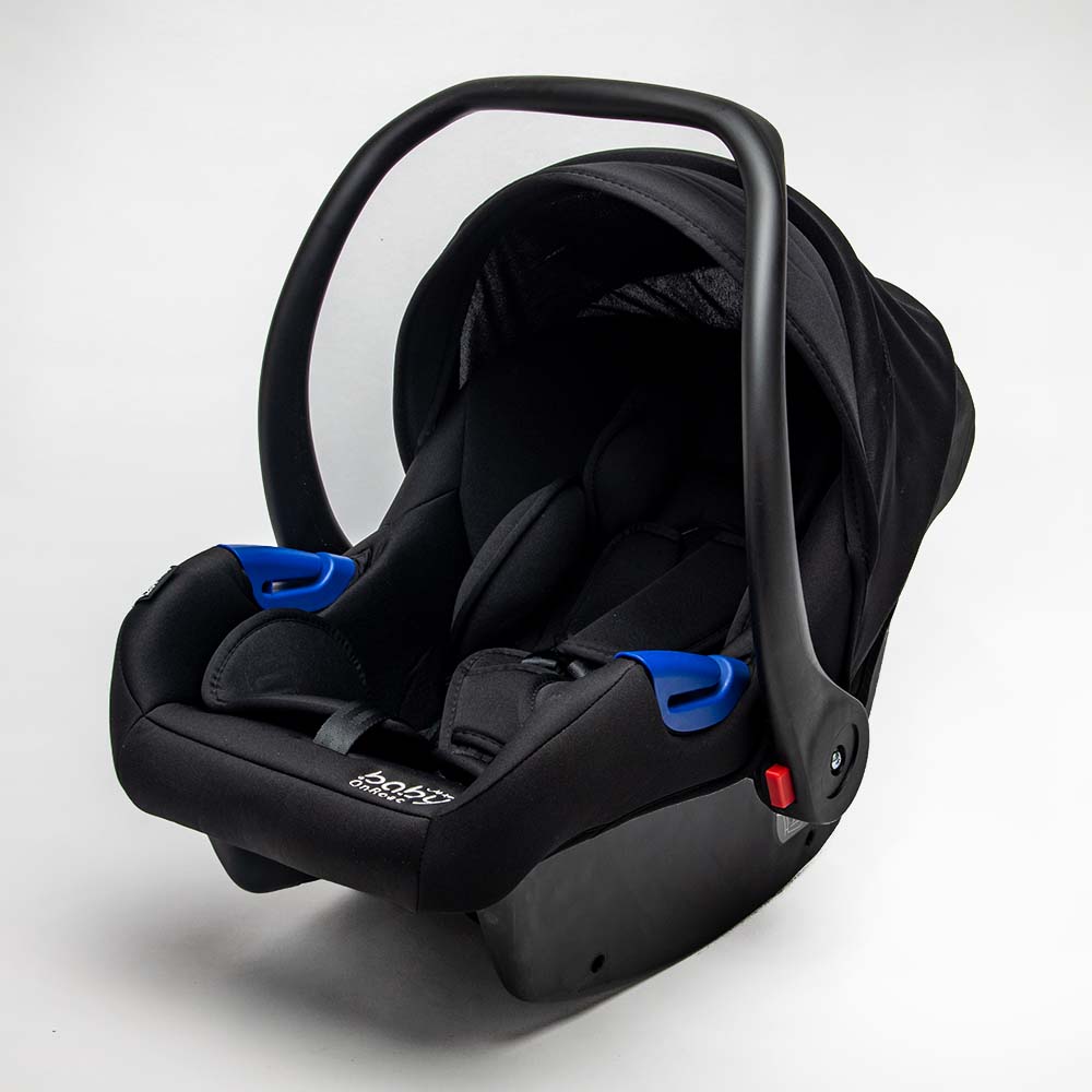 image - Just Baby On Road Κάθισμα Αυτοκινήτου Μαύρο 0-13Kg ή 0-12Μ JB.324.V2.BLACK 