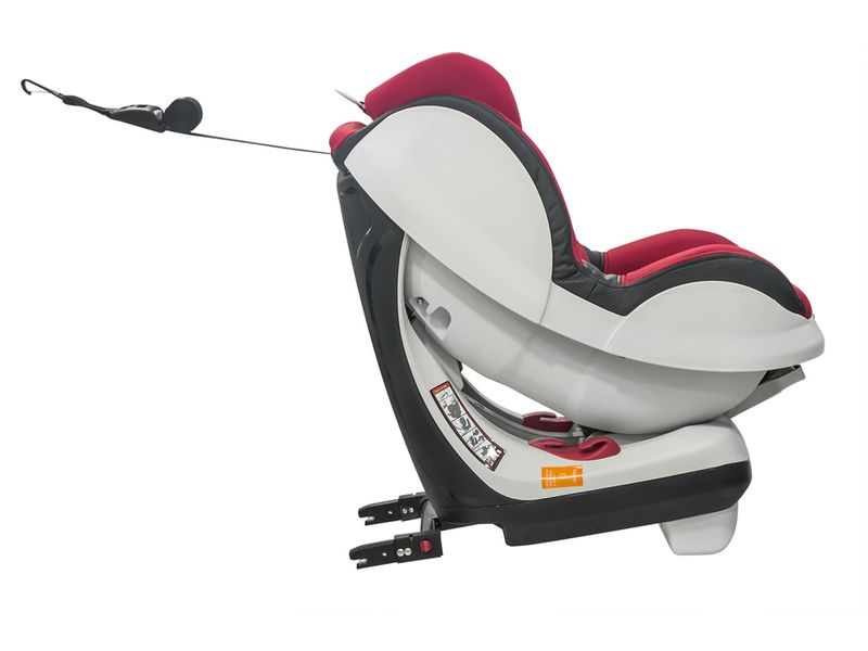 image - Just Baby Zerofix Κάθισμα Αυτοκινήτου Με Isofix Κόκκινο 0-18Kg ή 0Μ-3Χρονών JB.2011.RED 