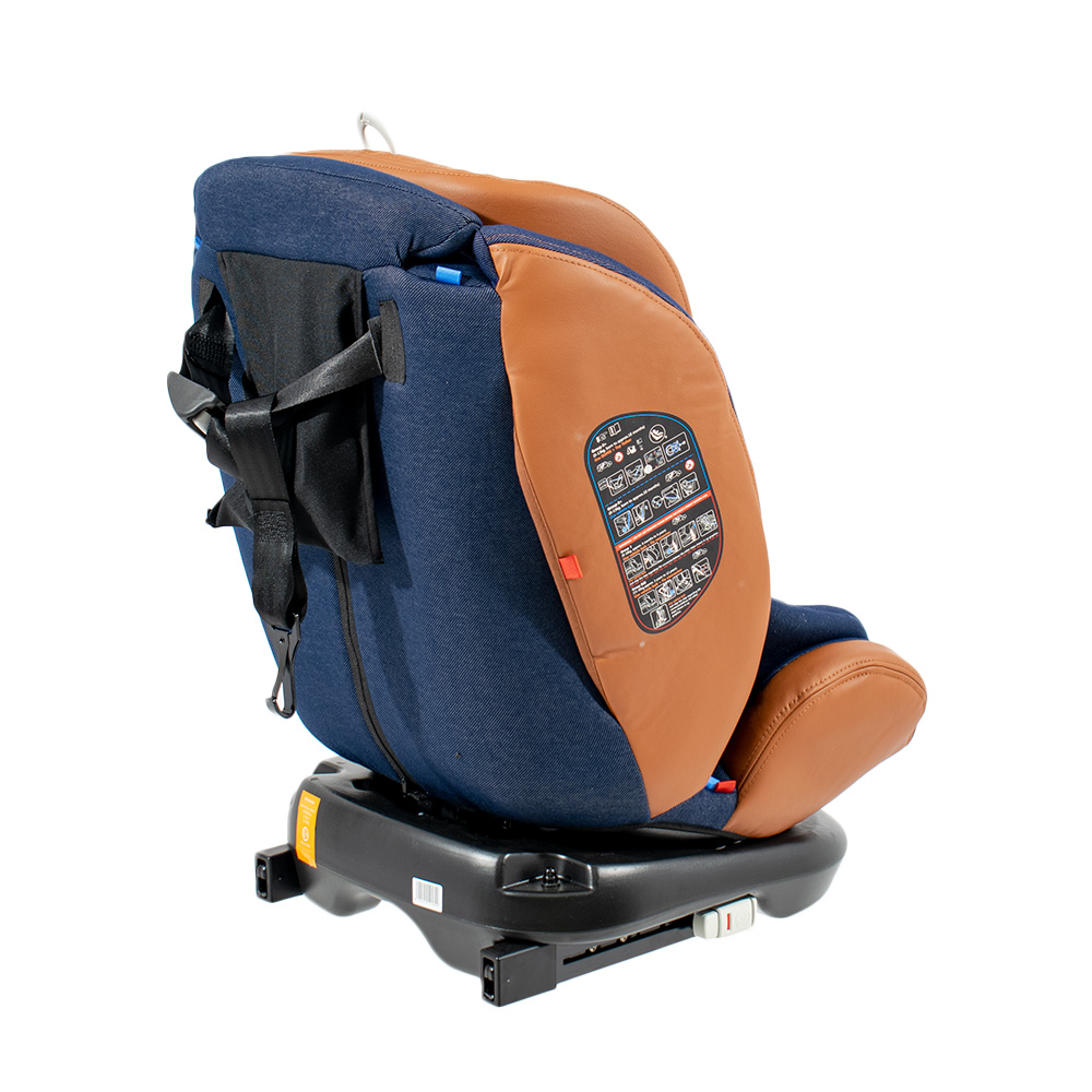 image - Just Baby Super Fix Κάθισμα Ασφαλείας Αυτοκινήτου Μπλε Group 0+ 0-36kg JB.2019.BLUE.JEAN 