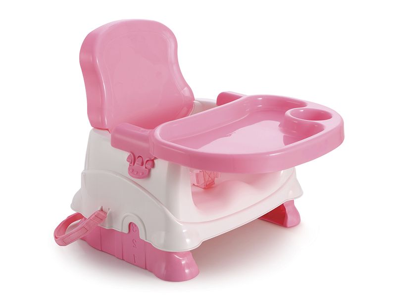 image Just Baby Μικρό Πτυσσόμενο Κάθισμα Φαγητού Με Ζώνη Ροζ 6+Μ JB.5910.PINK