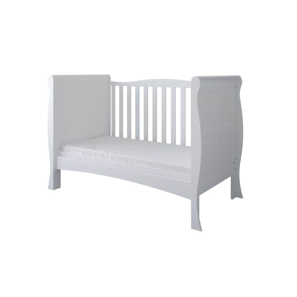 image - Just Baby Ammy Lux Βρεφικό-Προεφηβικό Κρεβάτι Χωρίς Συρτάρι Λευκό 0+Μ JBF.71100 
