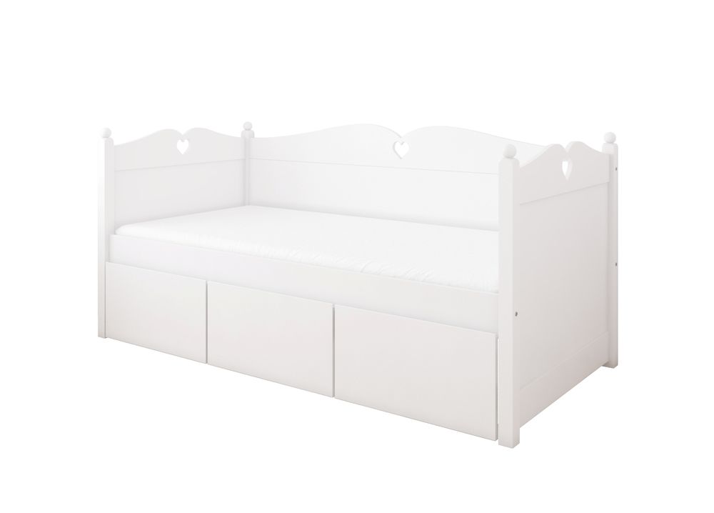 image - Just Baby Bed   BOX HERZWith 3 Drawers 