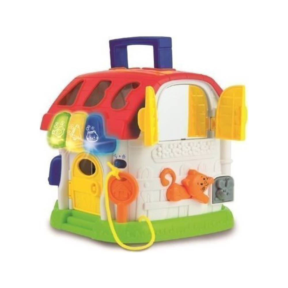 image ΜΟΥΣΙΚΟ ΣΠΙΤΑΚΙ ΔΡΑΣΤΗΡΙΟΤΗΤΩΝ SORT N LEARN ACTIVITY HOUSE  