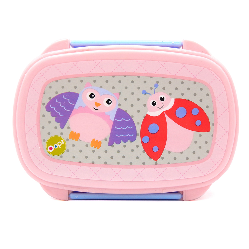 image Oops Cool Lunch Kit Σετ Φαγητού 4σε1 Girl 370ml X30-40006-50
