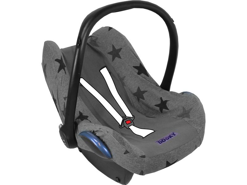 Dooky Κάλυμμα για Κάθισμα Αυτοκινήτου Grey Star 126816 image - Dooky Κάλυμμα για Κάθισμα Αυτοκινήτου Grey Star 126816