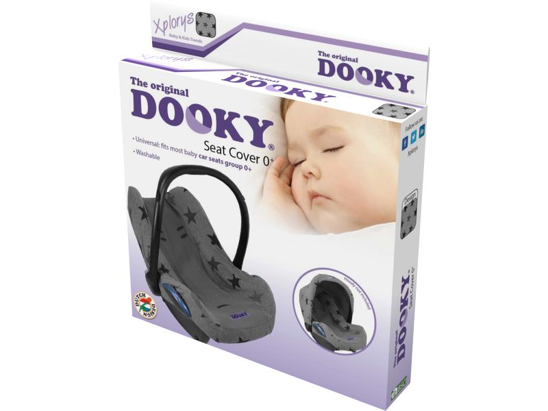 Dooky Κάλυμμα για Κάθισμα Αυτοκινήτου Grey Star 126816 image - Dooky Κάλυμμα για Κάθισμα Αυτοκινήτου Grey Star 126816