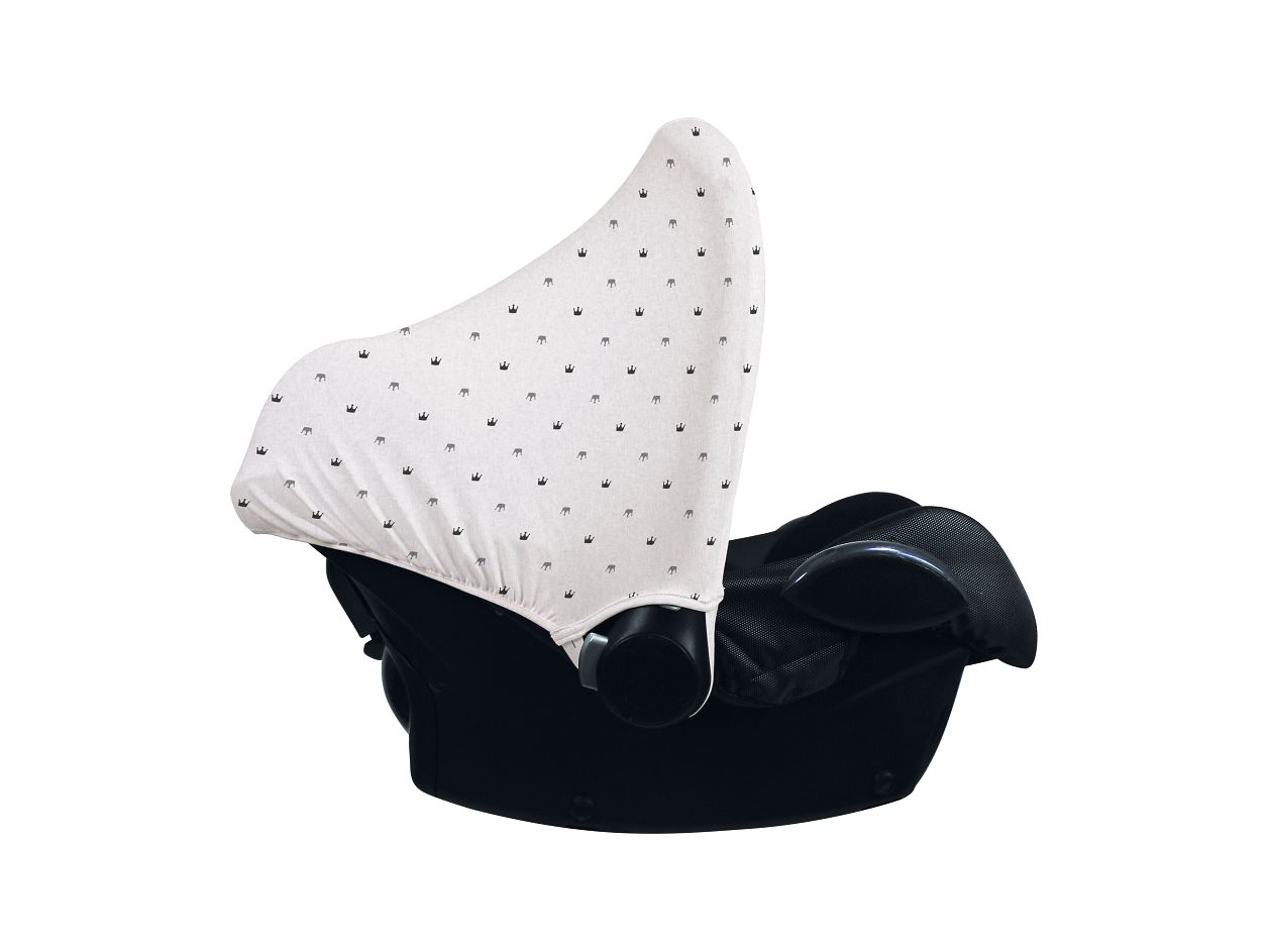image - Hoody Fabric Sun-visor for Car Seat 